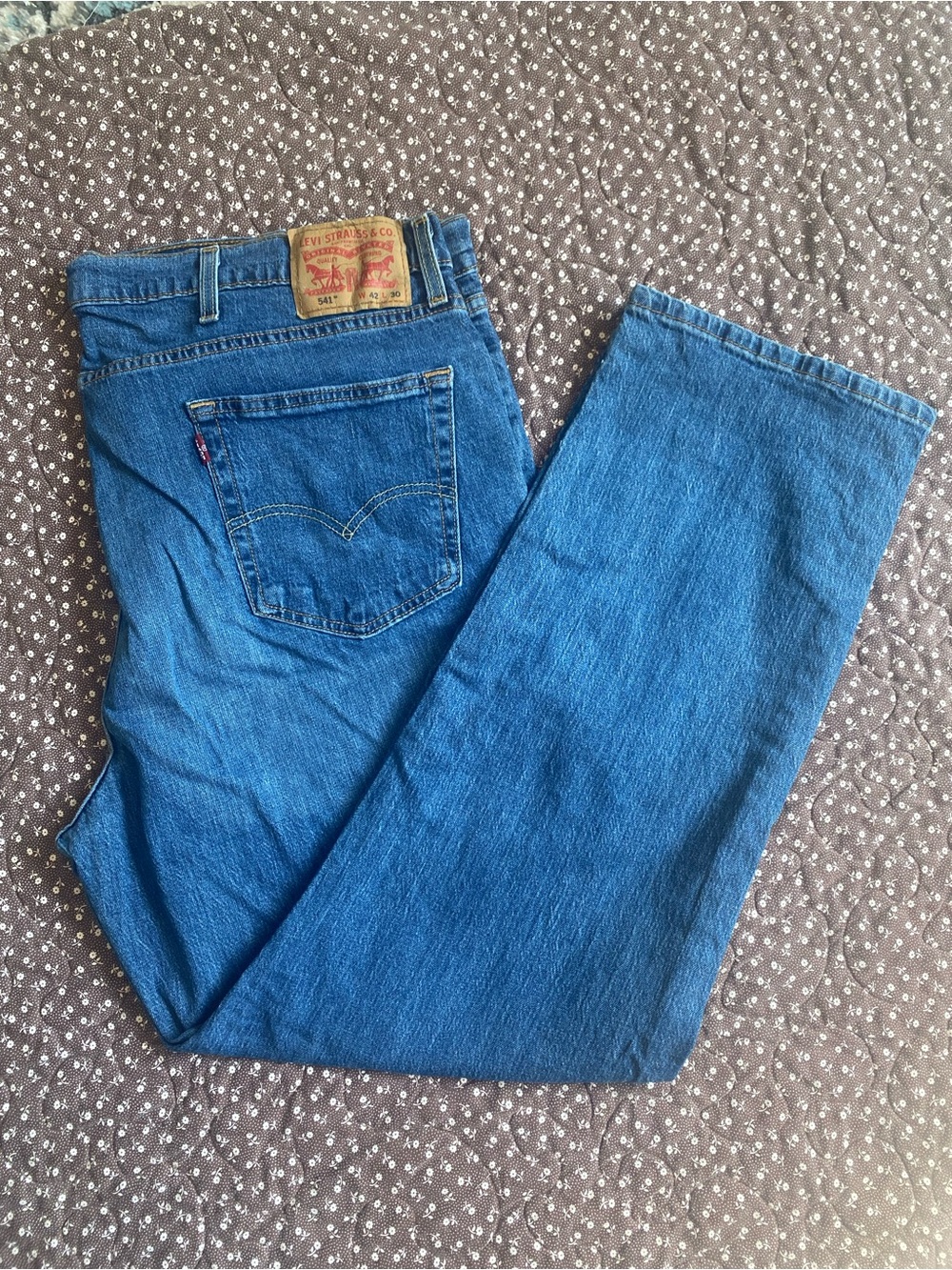 Levi's Men's Medium Blue Straight-Leg Jeans